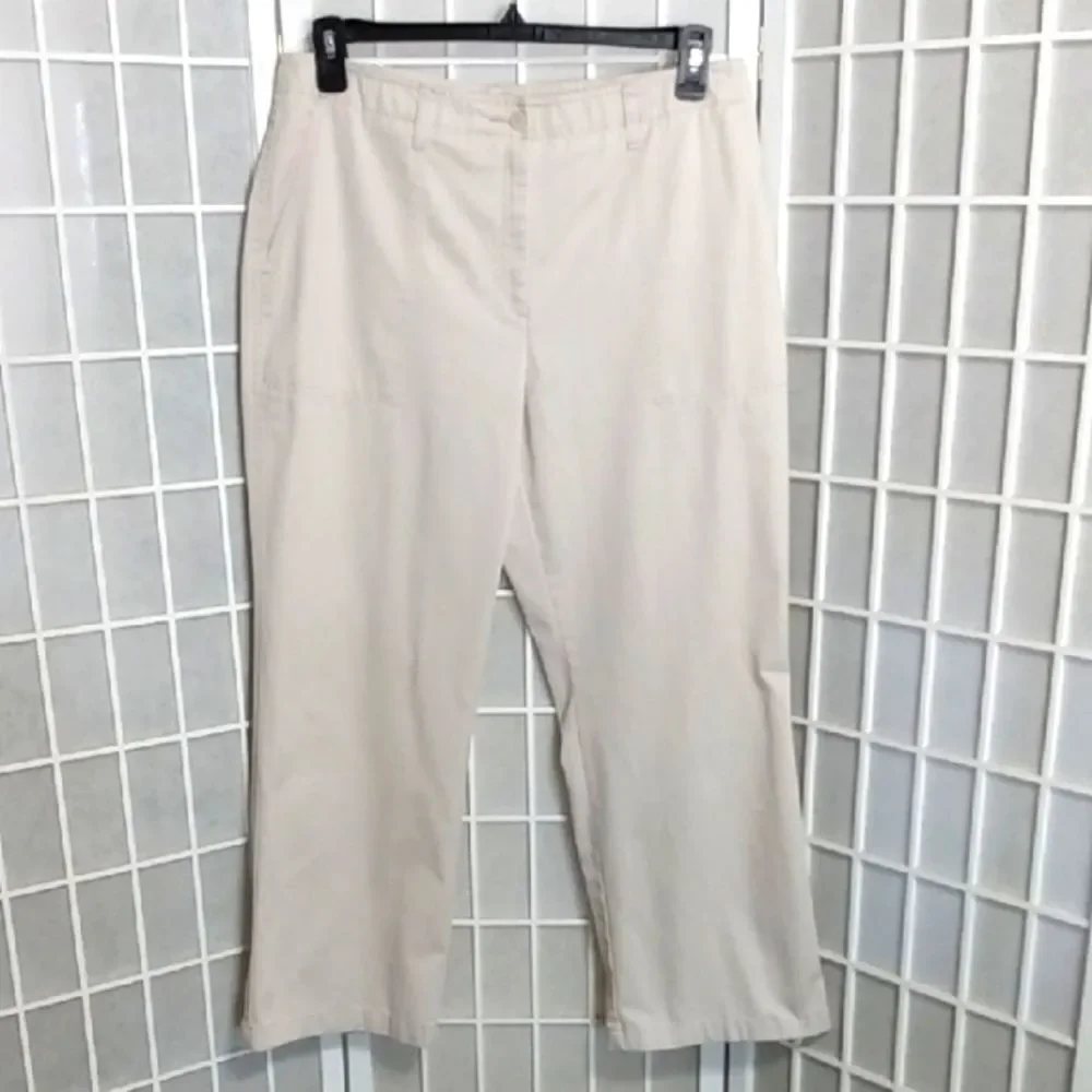 Van‎ Heusen Lightweight Denim Pants Cream 14.5